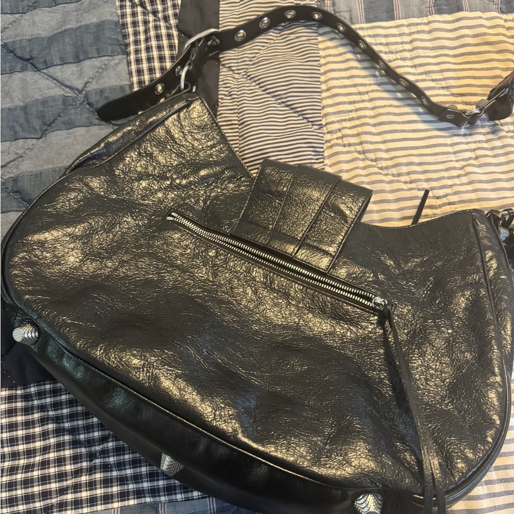 Balenciaga Black Leather Large Le Cagole - Picture 2 of 11